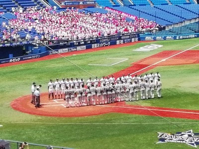 慶應高校野球部夏の軌跡その1写真1